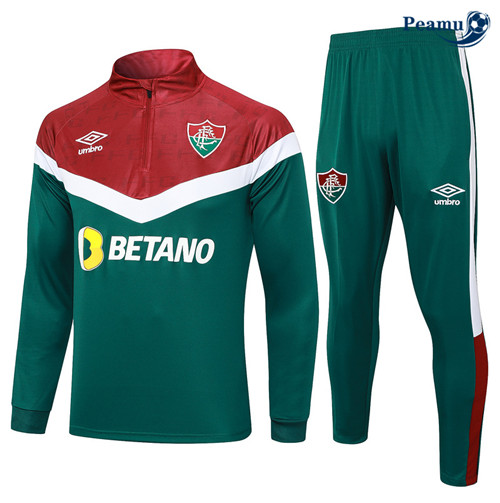Criar Camisola Casaco Fato de Treino Fluminense Verde 2023-2024