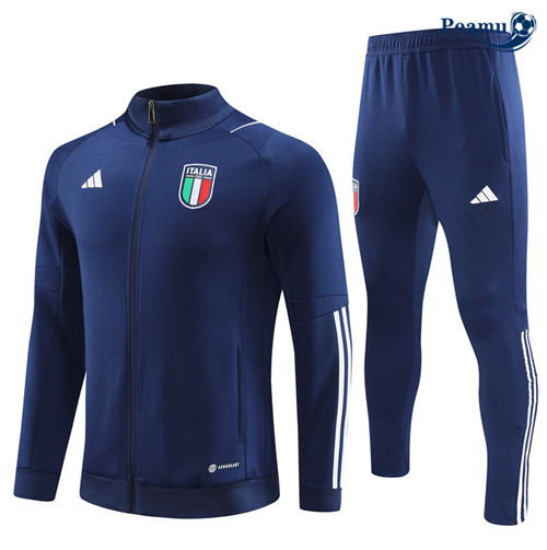 tomada Camisola Casaco Fato de Treino Italia Azul 2023-2024