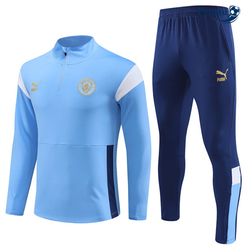 Comprar Camisola Casaco Fato de Treino Manchester City Azul 2023-2024