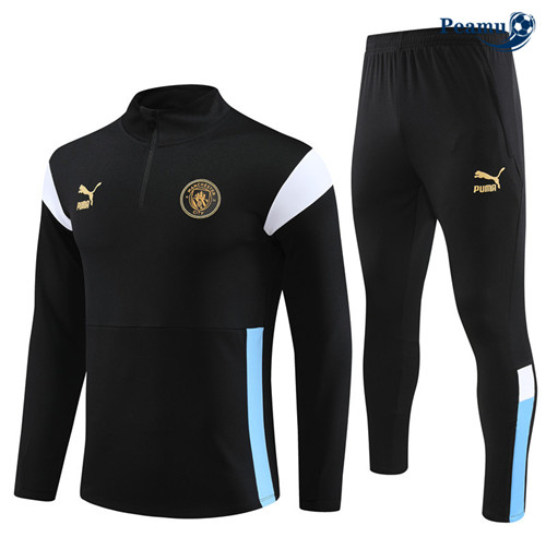 Oferta Camisola Casaco Fato de Treino Manchester City Preto 2023-2024