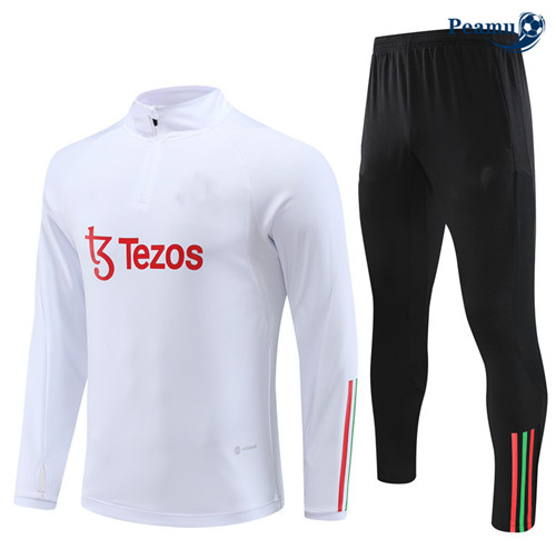 Ofertas Camisola Casaco Fato de Treino Manchester United Branco 2023-2024