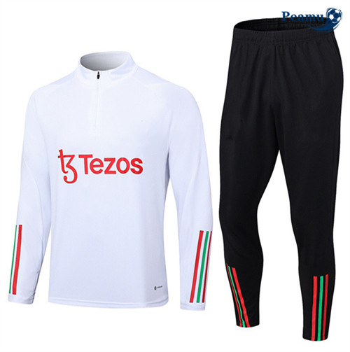 Loja Camisola Casaco Fato de Treino Manchester United Branco 2023-2024