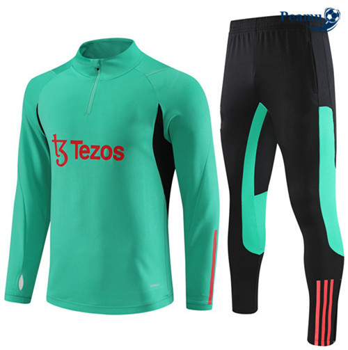 Réplicas Camisola Casaco Fato de Treino Manchester United Verde 2023-2024