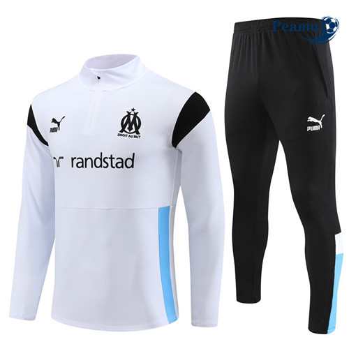 Réplicas Camisola Casaco Fato de Treino Marsella Branco 2023-2024