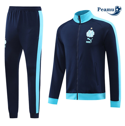 Criar Camisola Casaco Fato de Treino Marsella Azul 2023-2024
