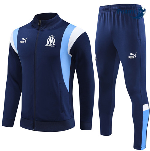 Oferta Camisola Casaco Fato de Treino Marsella Azul 2023-2024