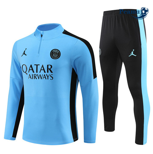 Réplicas Camisola Casaco Fato de Treino PSG Azul 2023-2024
