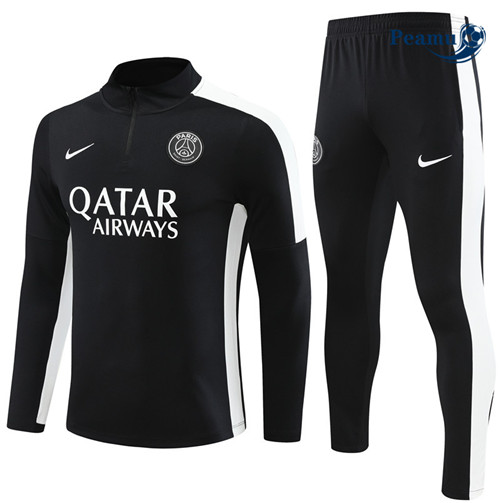 Oferta Camisola Casaco Fato de Treino PSG Preto 2023-2024