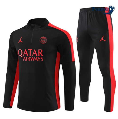 Réplicas Camisola Casaco Fato de Treino PSG Preto 2023-2024