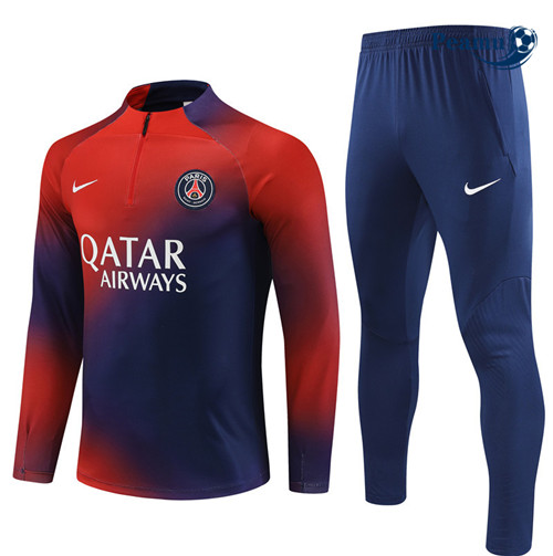 tomada Camisola Casaco Fato de Treino PSG Vermelho 2023-2024