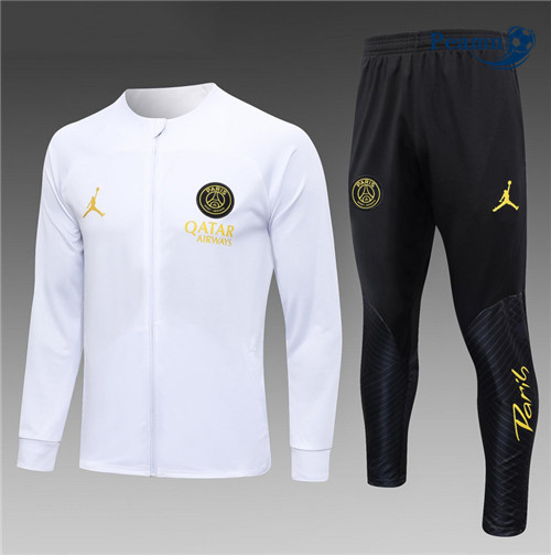 Comprar Camisola Casaco Fato de Treino PSG Branco 2023-2024