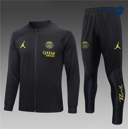 tomada Camisola Casaco Fato de Treino PSG Preto 2023-2024