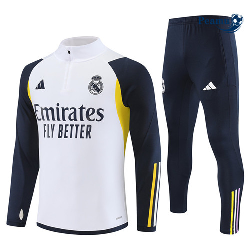 Procurar Camisola Casaco Fato de Treino Real Madrid Branco 2023-2024