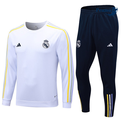 Loja Camisola Casaco Fato de Treino Real Madrid Branco 2023-2024