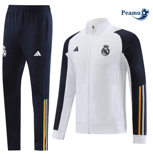 tomada Camisola Casaco Fato de Treino Real Madrid Branco 2023-2024