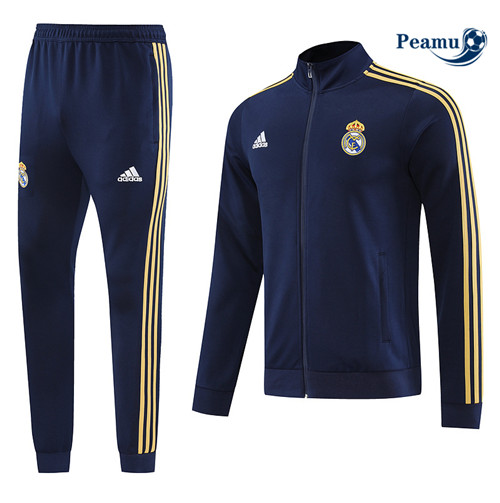 Procurar Camisola Casaco Fato de Treino Real Madrid Azul 2023-2024