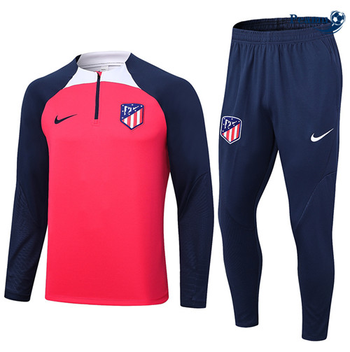 Projeto Camisola Casaco Fato de Treino Atletico Madrid Criancas Rosa 2023-2024