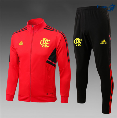 Ofertas Camisola Casaco Fato de Treino Flamengo Criancas Vermelho 2023-2024