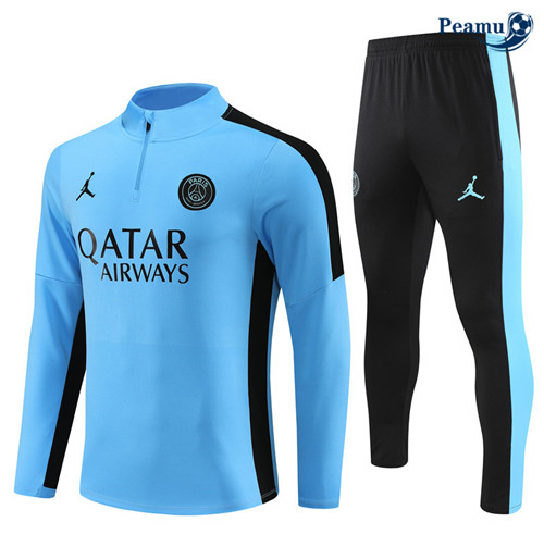 Todos Camisola Casaco Fato de Treino PSG Criancas Azul 2023-2024
