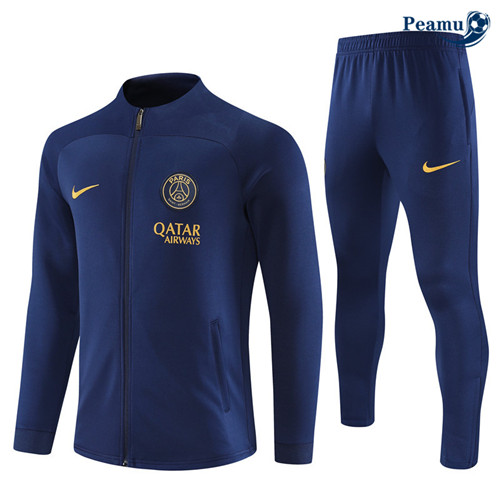 Procurar Camisola Casaco Fato de Treino PSG Criancas Azul marinho 2023-2024