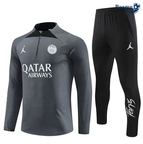 Comprar Camisola Casaco Fato de Treino PSG Player Criancas Cinza 2023-2024