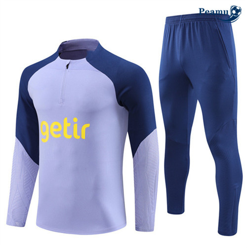 Comprar Camisola Casaco Fato de Treino Tottenham Hotspur Criancas Azul 2023-2024