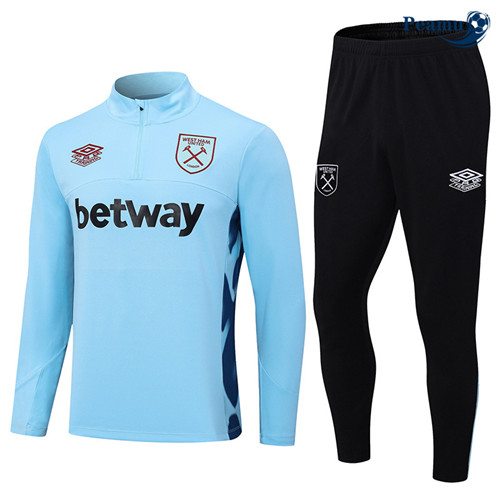 Oferta Camisola Casaco Fato de Treino West Ham United Criancas Bleu Azul 2023-2024