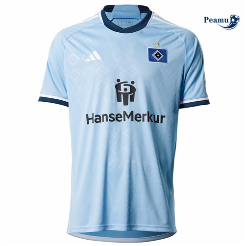 Criar Camisola Futebol Hamburger SV Alternativa Equipamento 2023-2024