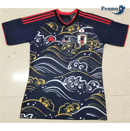 Criar Camisola Futebol Japón Equipamento Azul 2023-2024