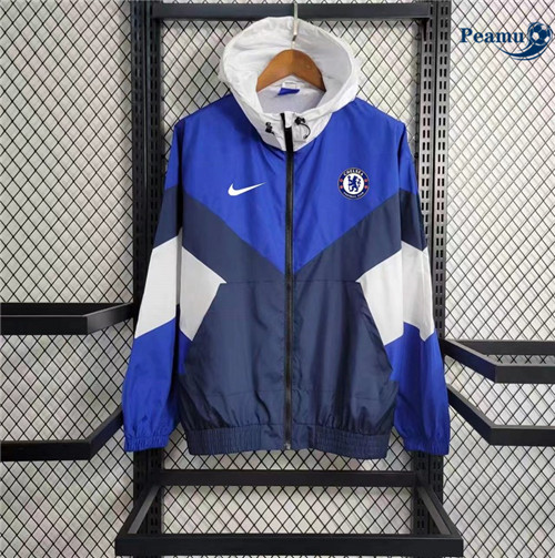 Oferta Camisola Jaqueta Futebol Giacca A Vento Chelsea Azul 2023-2024