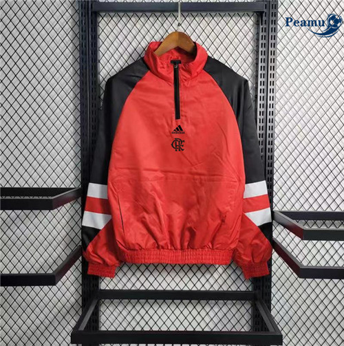 Ofertas Camisola Jaqueta Futebol Giacca A Vento Flamengo Vermelho 2023-2024