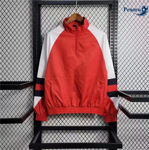 Oferta Camisola Jaqueta Futebol Giacca A Vento Juventus Vermelho 2023-2024