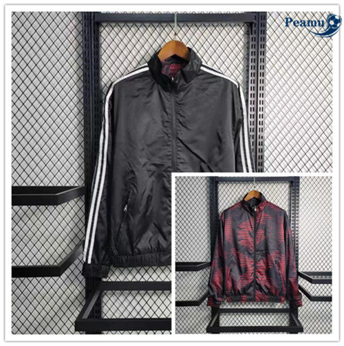 Oferta Camisola Jaqueta Futebol Giacca A Vento Manchester United Preto 2023-2024
