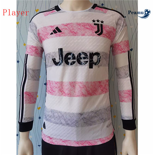 tomada Camisola Futebol Juventus Player Alternativa Equipamento Manga comprida 2023-2024