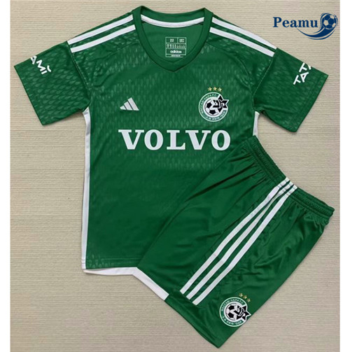 tomada Camisola Futebol Maccabi Haifa Enfant Principal Equipamento 2023-2024