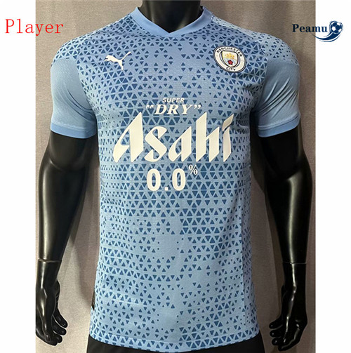 Criar Camisola Futebol Manchester City Player Equipamento Azul 2023-2024