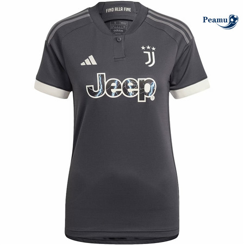 Criar Camisola Futebol Juventus Femme Terceiro Equipamento 2023-2024