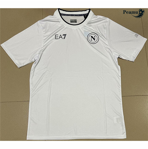 Criar Camisola Futebol Naples Equipamento casual Branco 2023-2024