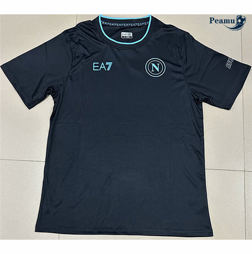 Oferta Camisola Futebol Naples Equipamento casual Preto 2023-2024