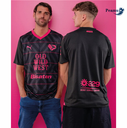 Todos Camisola Futebol Palermo Alternativa Equipamento Preto 2023-2024