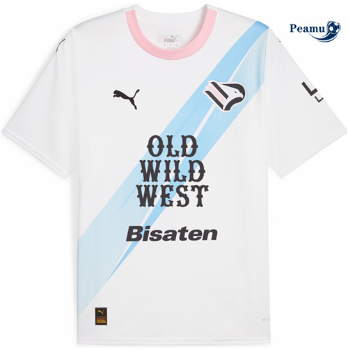 Procurar Camisola Futebol Palermo Terceiro Equipamento Branco 2023-2024