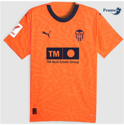 Novo Camisola Futebol Valencia CF Terceiro Equipamento 2023-2024