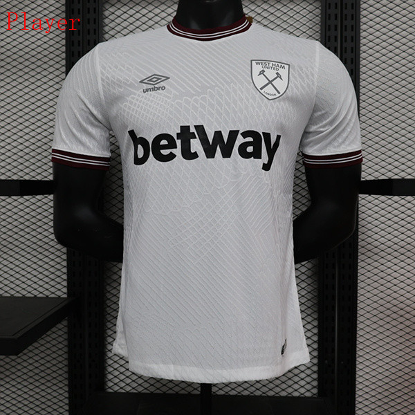 tomada Camisola Futebol West Ham United Player Alternativa Equipamento 2023-2024