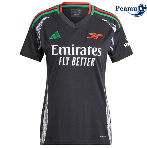 Camisola Futebol Arsenal Mulher Alternativa Equipamento 2024-2025