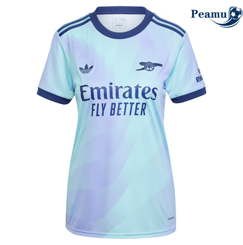 Camisola Futebol Arsenal Mulher Terceiro Equipamento 2024-2025