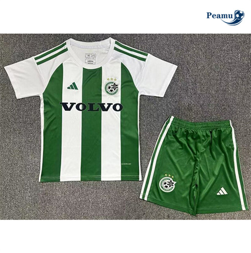 Camisola Futebol Maccabi Haifa Crianças Principal Equipamento 2024-2025