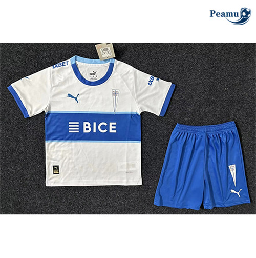 Camisola Futebol Universidad Catolica Crianças Principal Equipamento 2024-2025