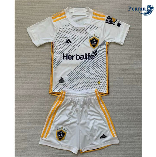 Camisola Futebol Los Angeles Galaxy Crianças Principal Equipamento 2024-2025