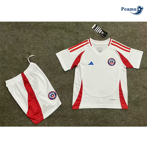 Camisola Futebol Chile Crianças Alternativa Equipamento 2024-2025