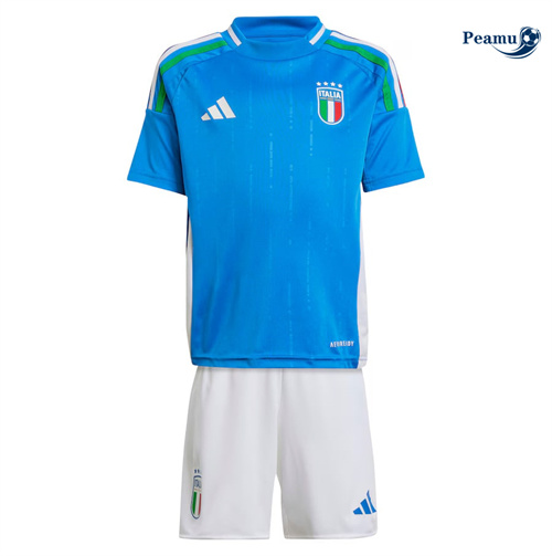 Camisola Futebol Italia Crianças Principal Equipamento 2024-2025